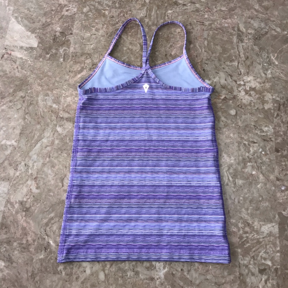 Ivivva purple tank top girls size 8